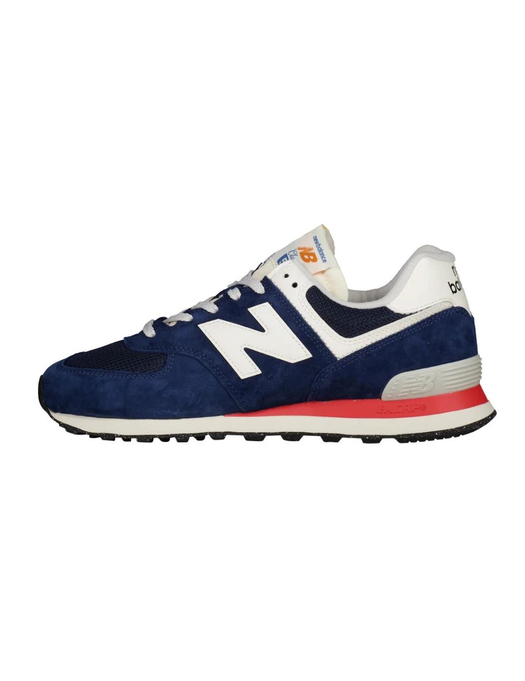 Zapatillas deportivas New Balance 574 marino para hombre