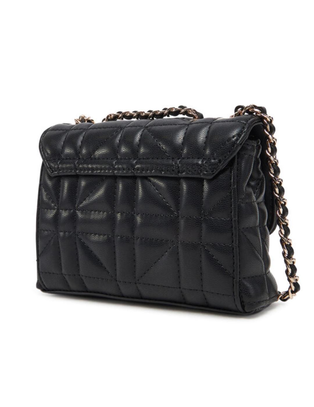 Bolso bandolera Guess Edita cnvrtible mini negro para mujer