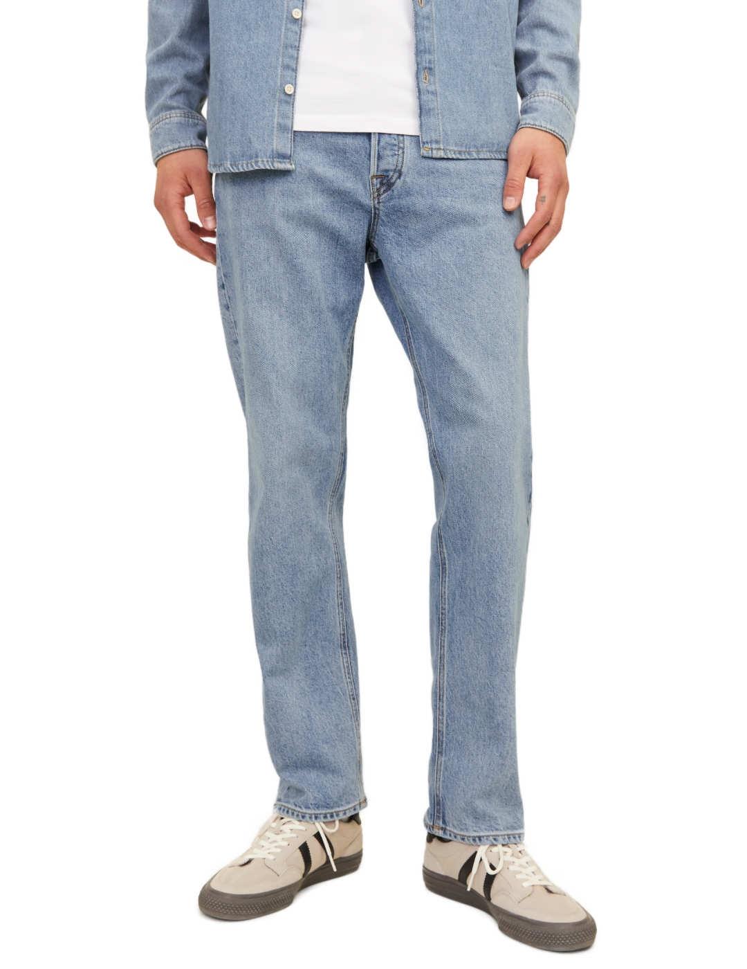 Pantalón vaquero Jack&Jones Chris azul claro para hombre