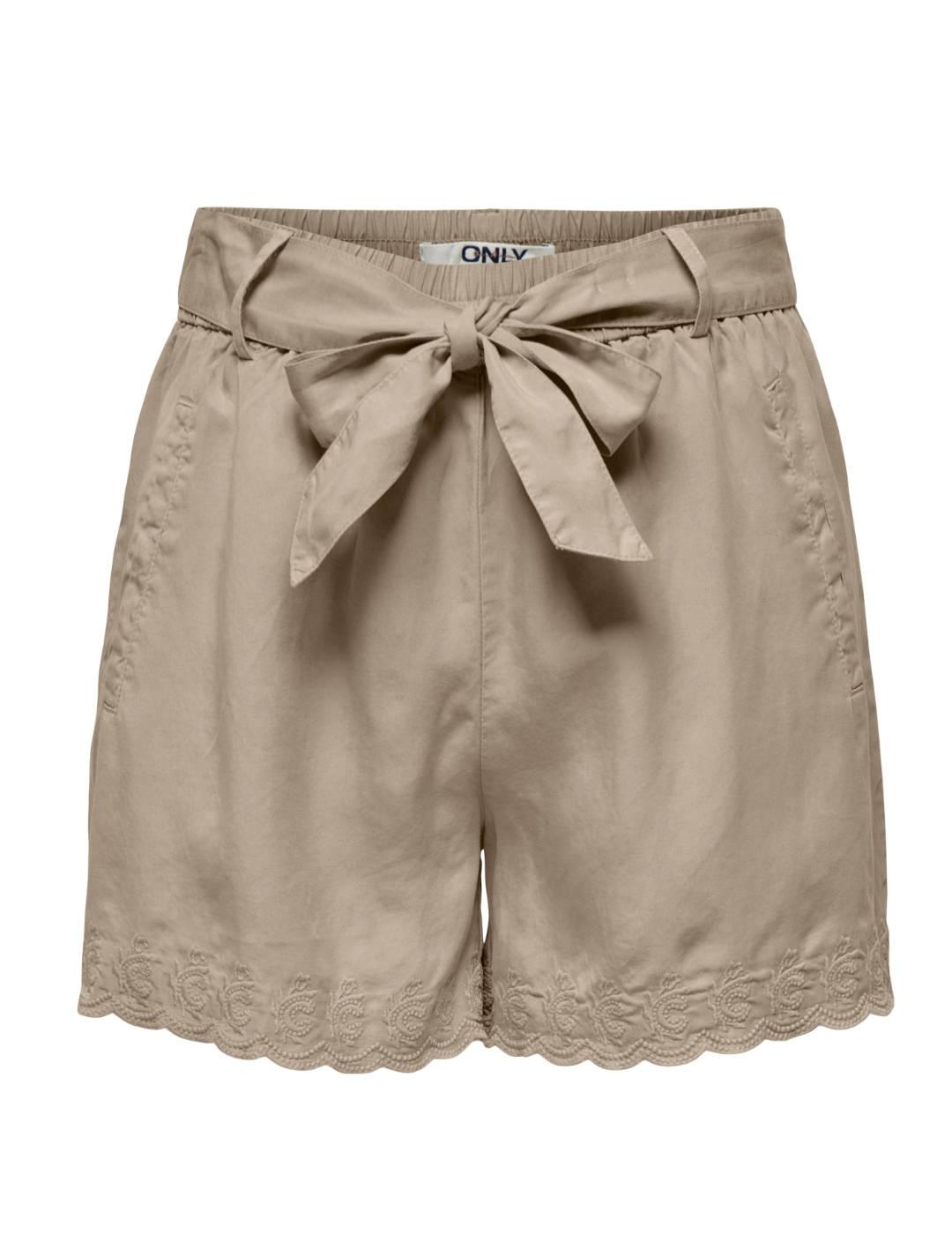 Short Only Arizona beige de mujer-Sg