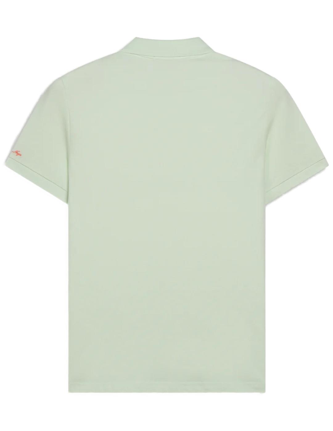 Polo Harper&Neyer Icon menta manga corta para hombre