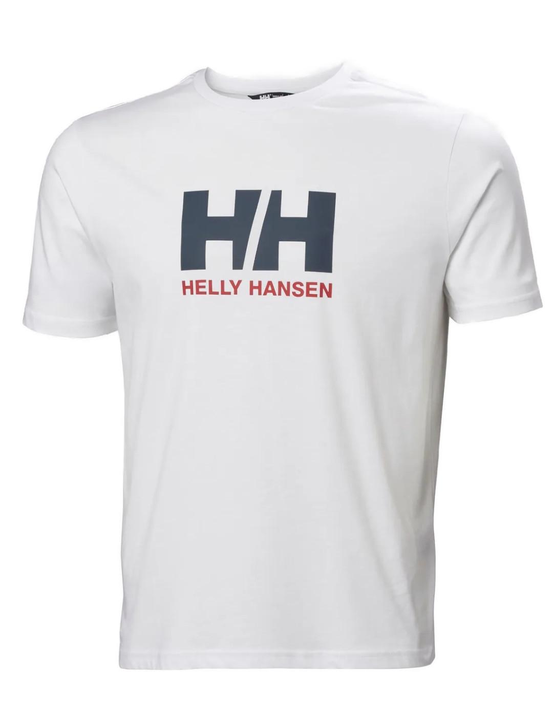 Camiseta Helly Hansen Logo blanco manga corta para hombre