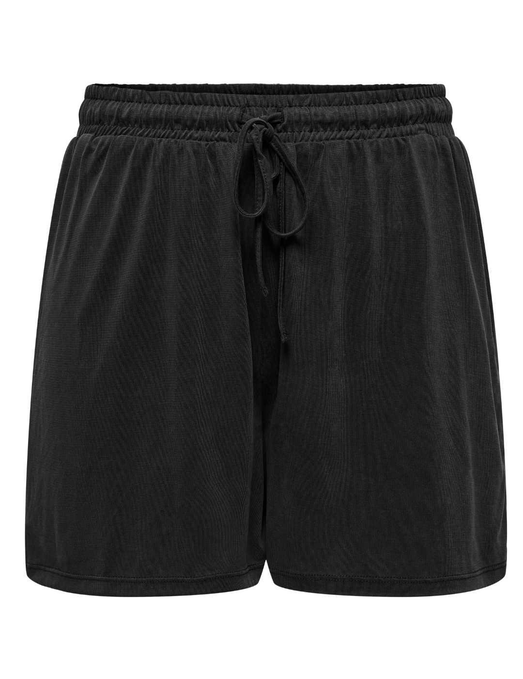 Short Only Hannah negro regular para mujer