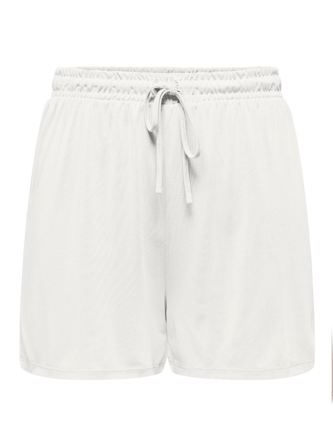 Short Only Hannah blanco regular para mujer