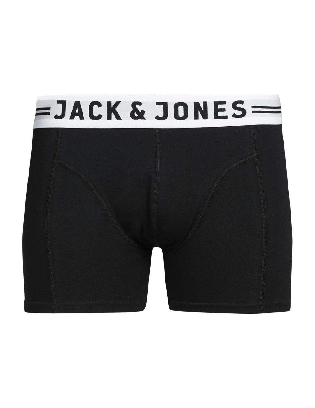 Intimo Jack&Jones trunks Noos negro de hombre -j