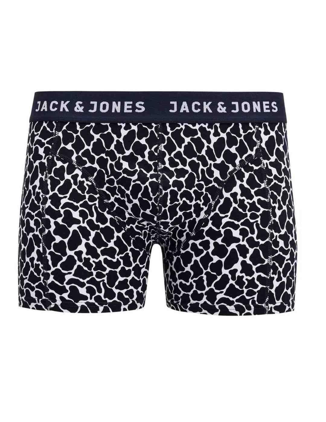 Íntimo Jack&Jones Calbert  negro estampado para hombre