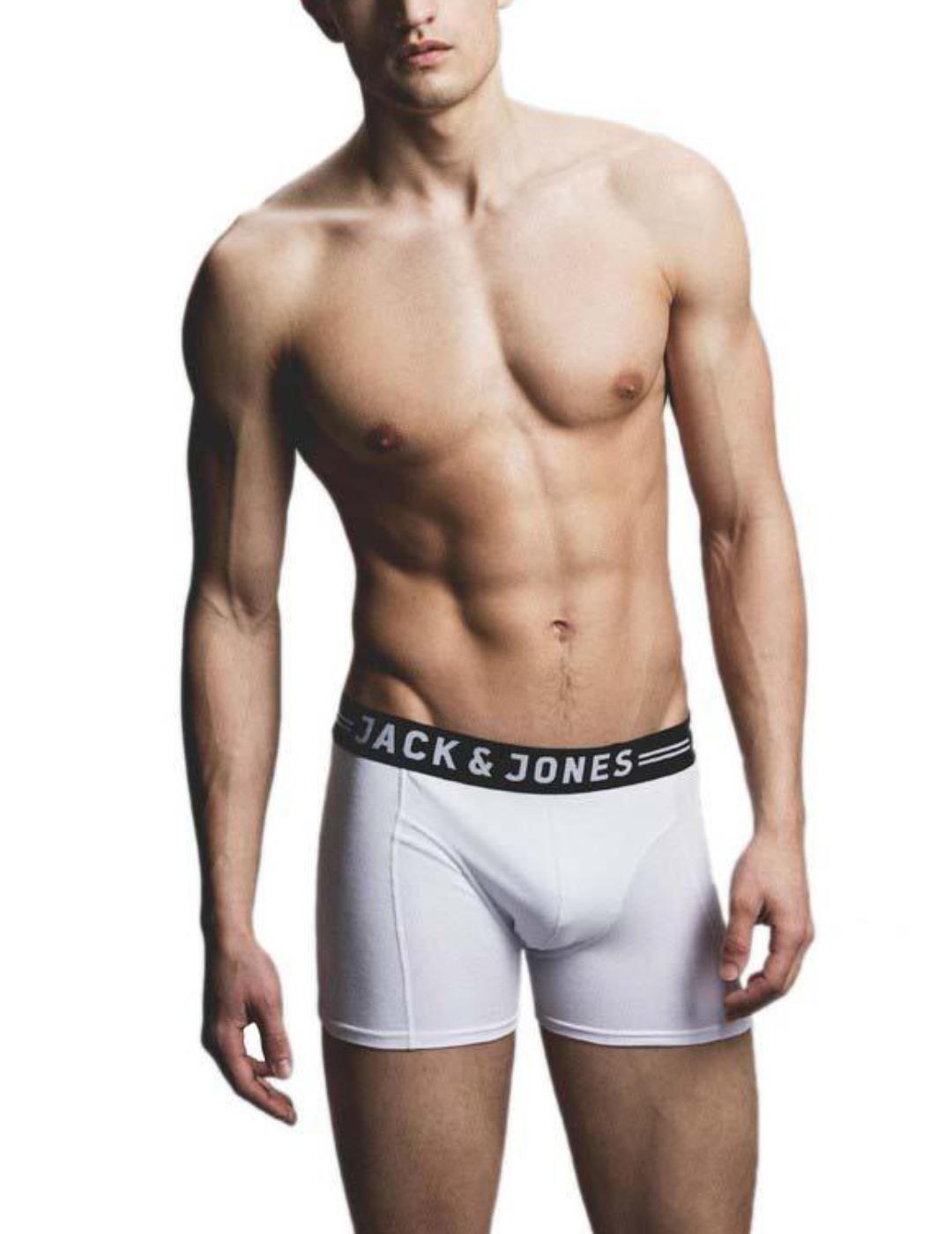 Intimo Jack&Jones Trunks Noos blanco de hombre -j