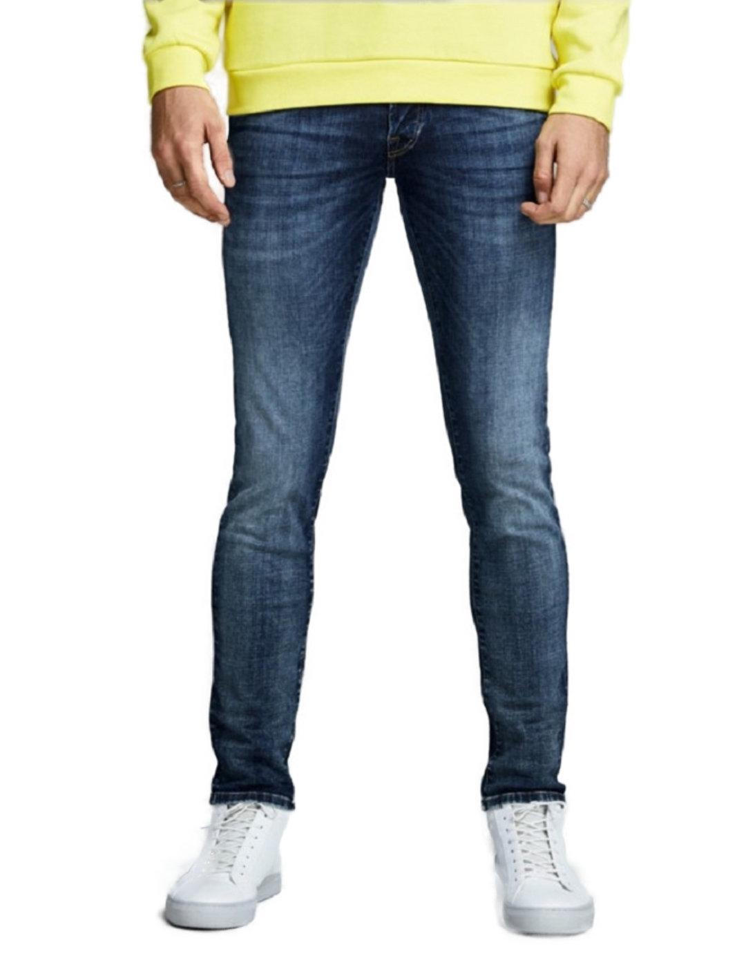 Pantalón aquero Jack&Jones Glenn marino Slim de hombre