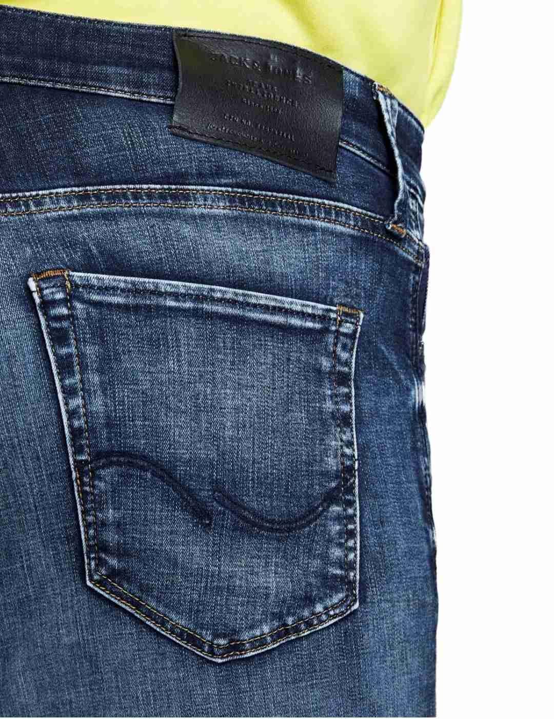 Pantalón aquero Jack&Jones Glenn marino Slim de hombre