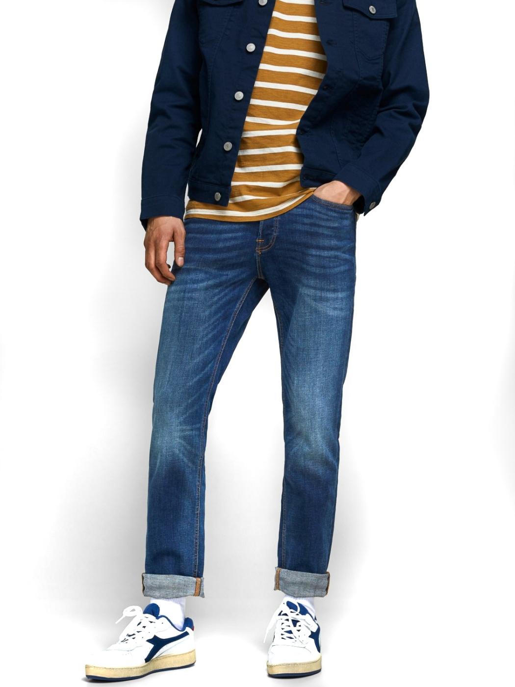 Vaquero Jack&Jones Tim Noos slim azul de hombre-&