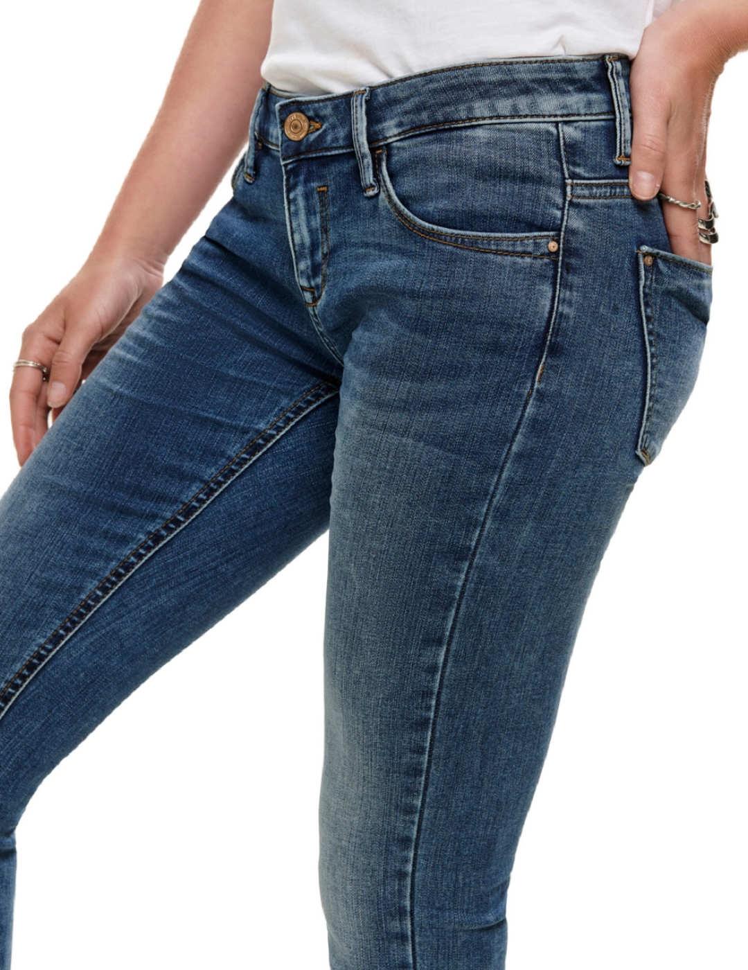 Vaquero Only Coral Noos skinny marino de mujer -$