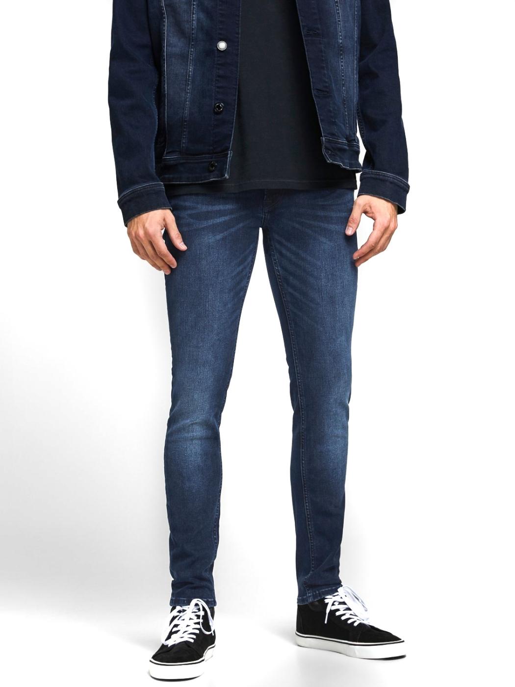 Vaquero Jack&Jones Liam skinny azul oscuro de hombre