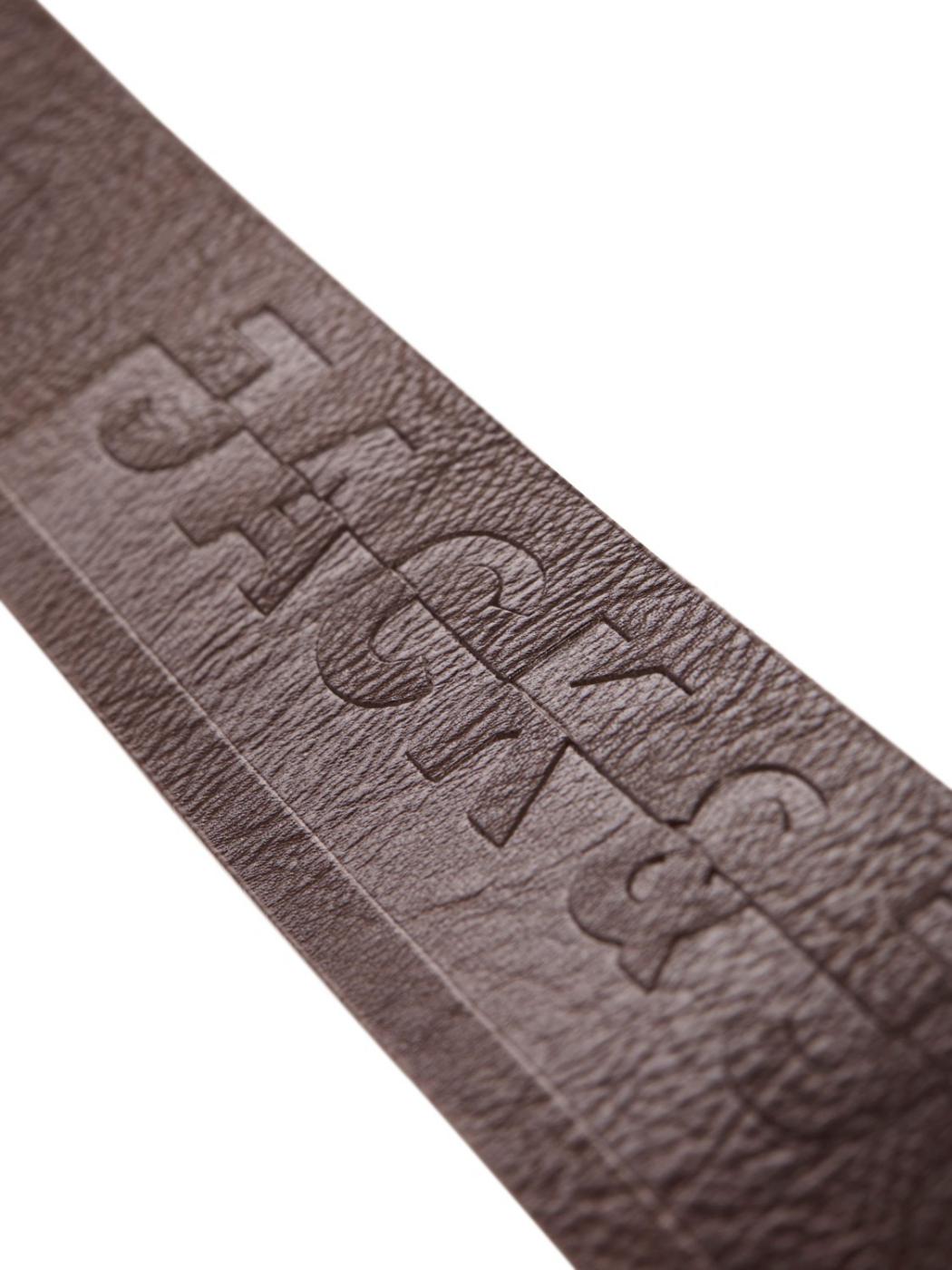 Cinturón Jack&jones harry marrón  hebilla metalica de hombre