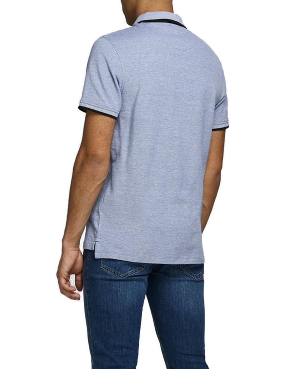 Polo Jack&Jones Paulos celeste para hombre-&
