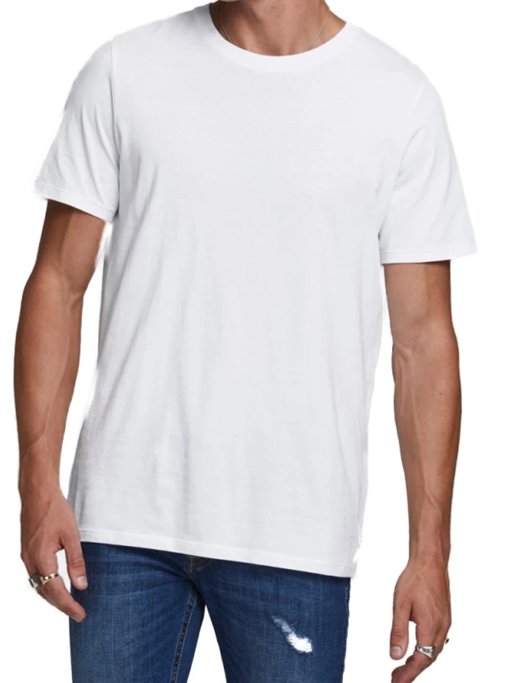 Camiseta Jack&Jones Organic blanco de hombre-&