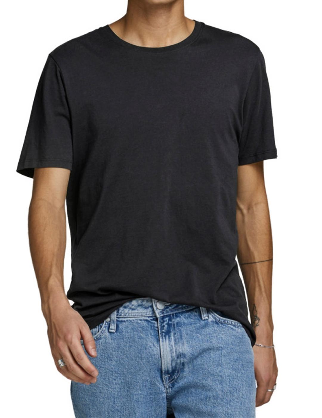 Camiseta Jack&Jones Organic negro de hombre-&