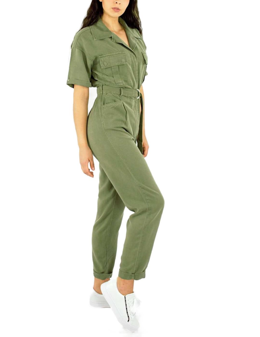 Mono Guess Srenity verde manga corta para mujer