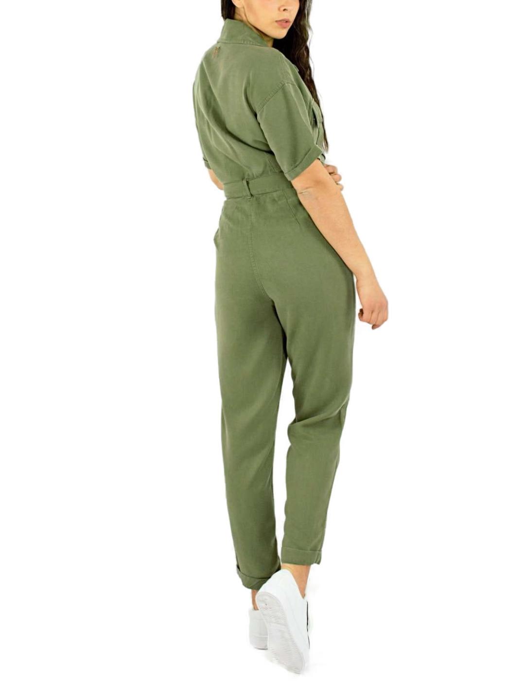 Mono Guess Srenity verde manga corta para mujer