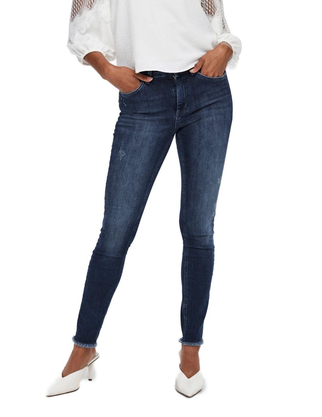 Pantalón vaquero Only Blush Noos azul marino para mujer