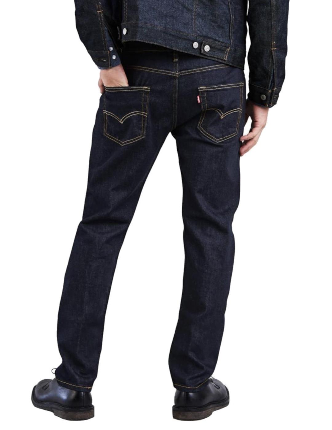 Vaqueros Levis 502 marino para hombre- &