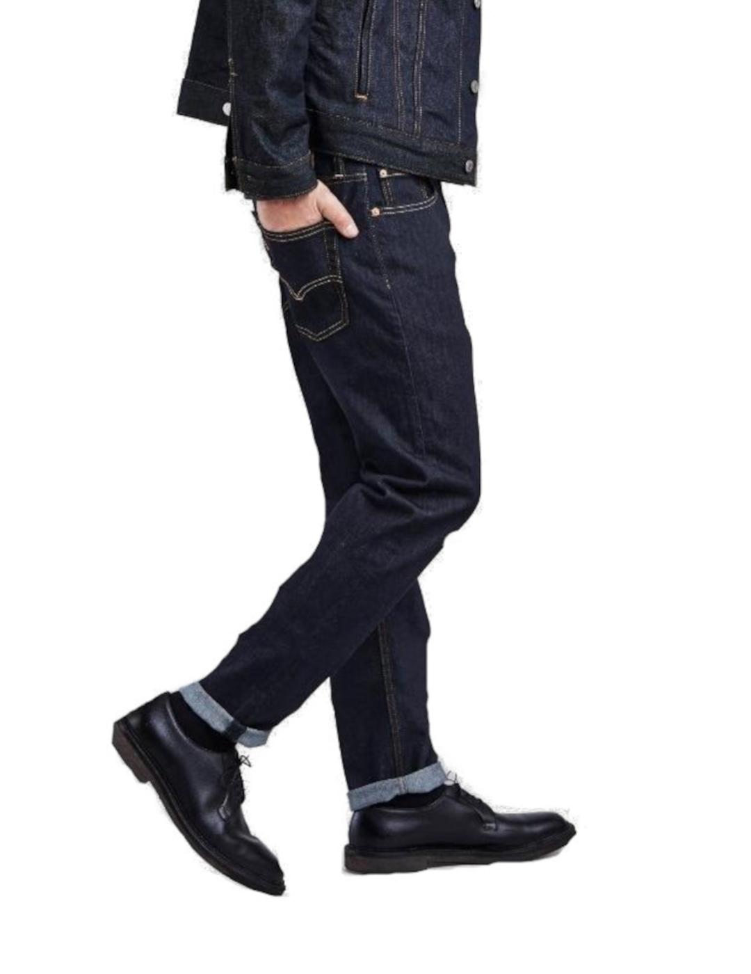 Vaqueros Levis 502 marino para hombre- &