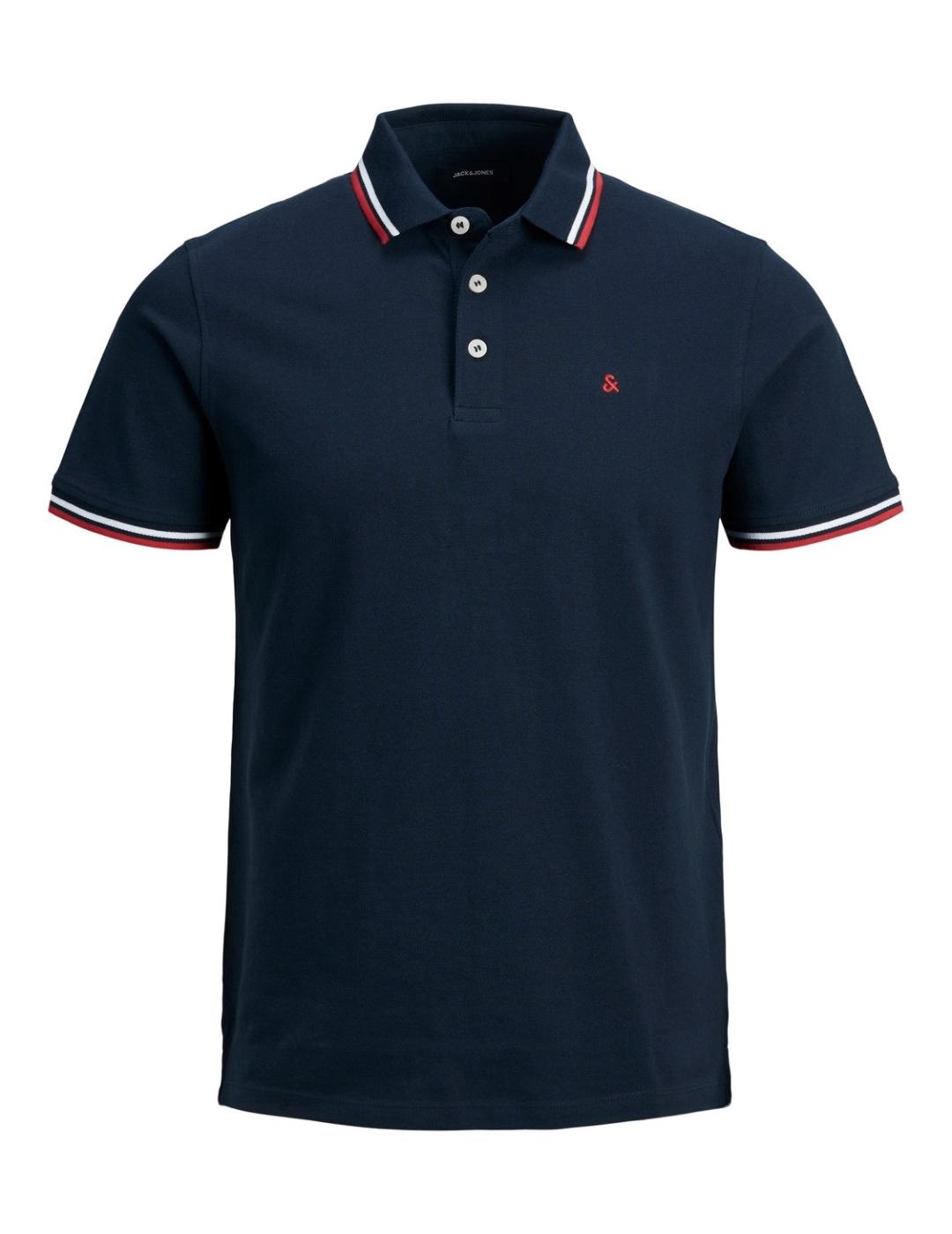 Polo Jack&Jones Paulos noos marino de hombre-&
