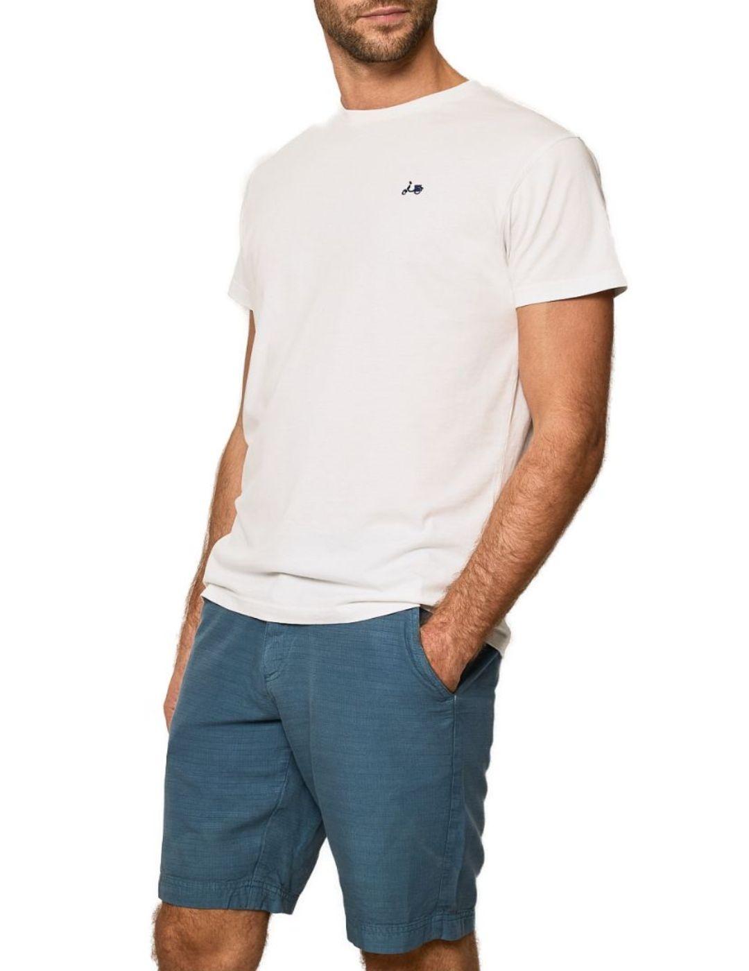 Camiseta Scotta classic eco blanca para hombre