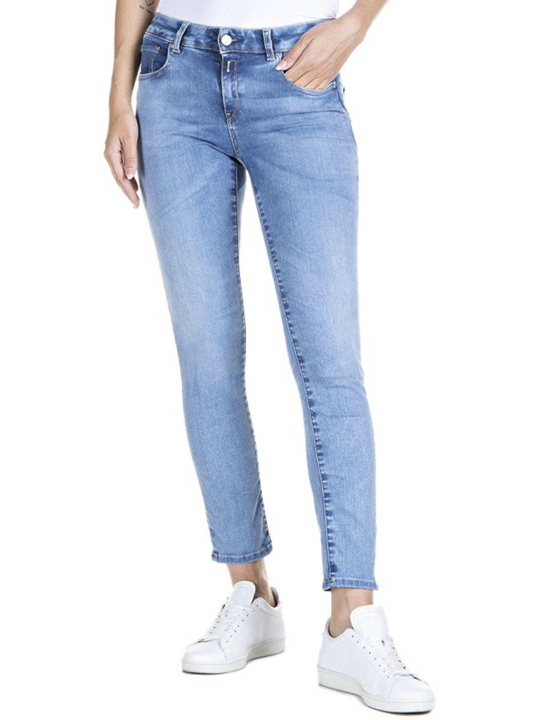 Vaquero Replay Faaby azul claro para mujer-/df01