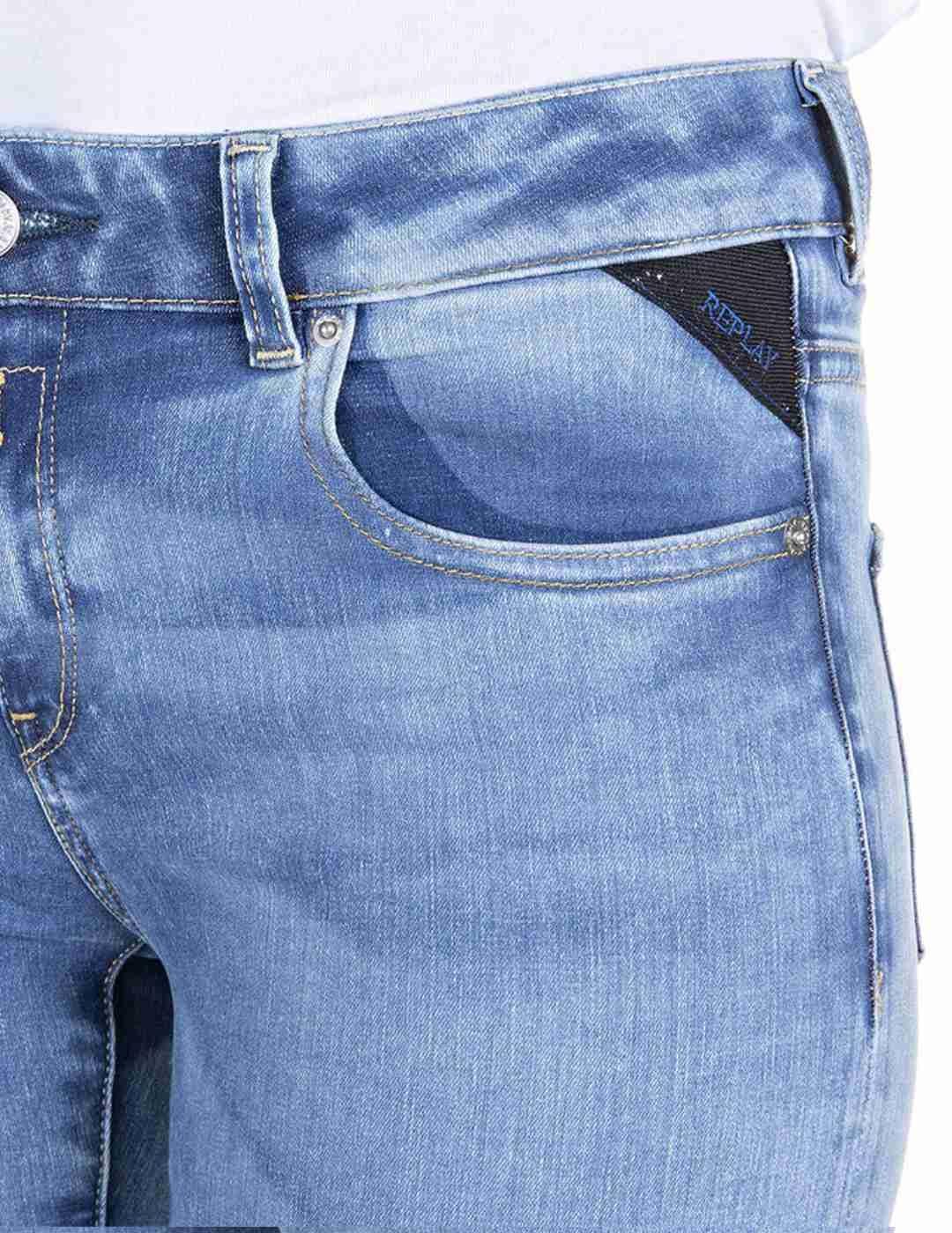 Vaquero Replay Faaby azul claro para mujer-/df01