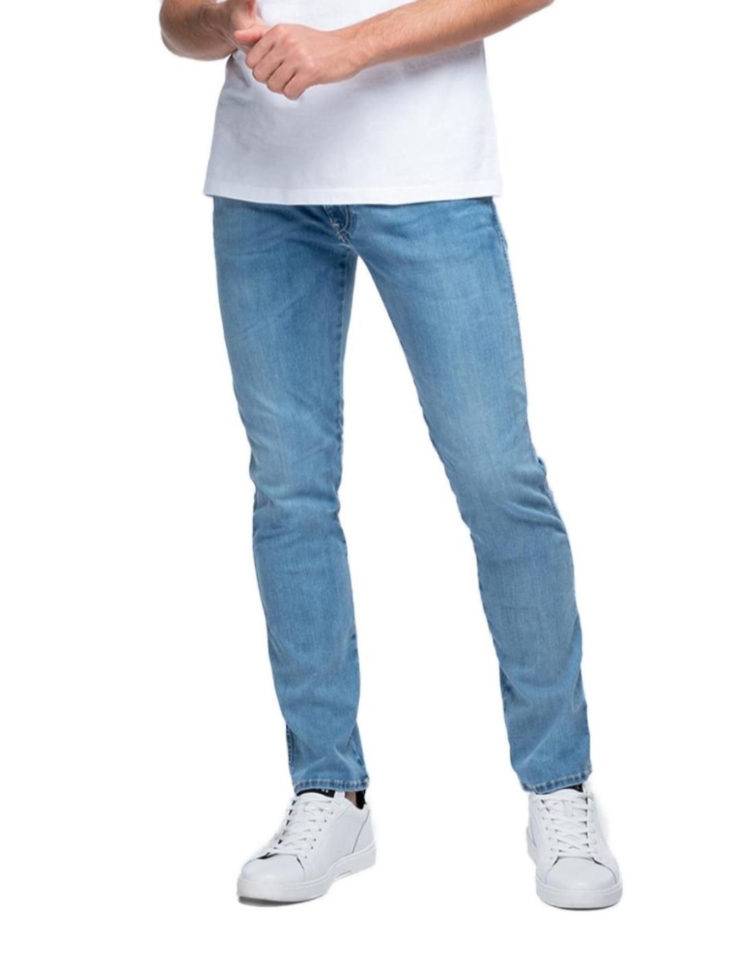Vaquero Replay Hyperflex azul claro de hombre