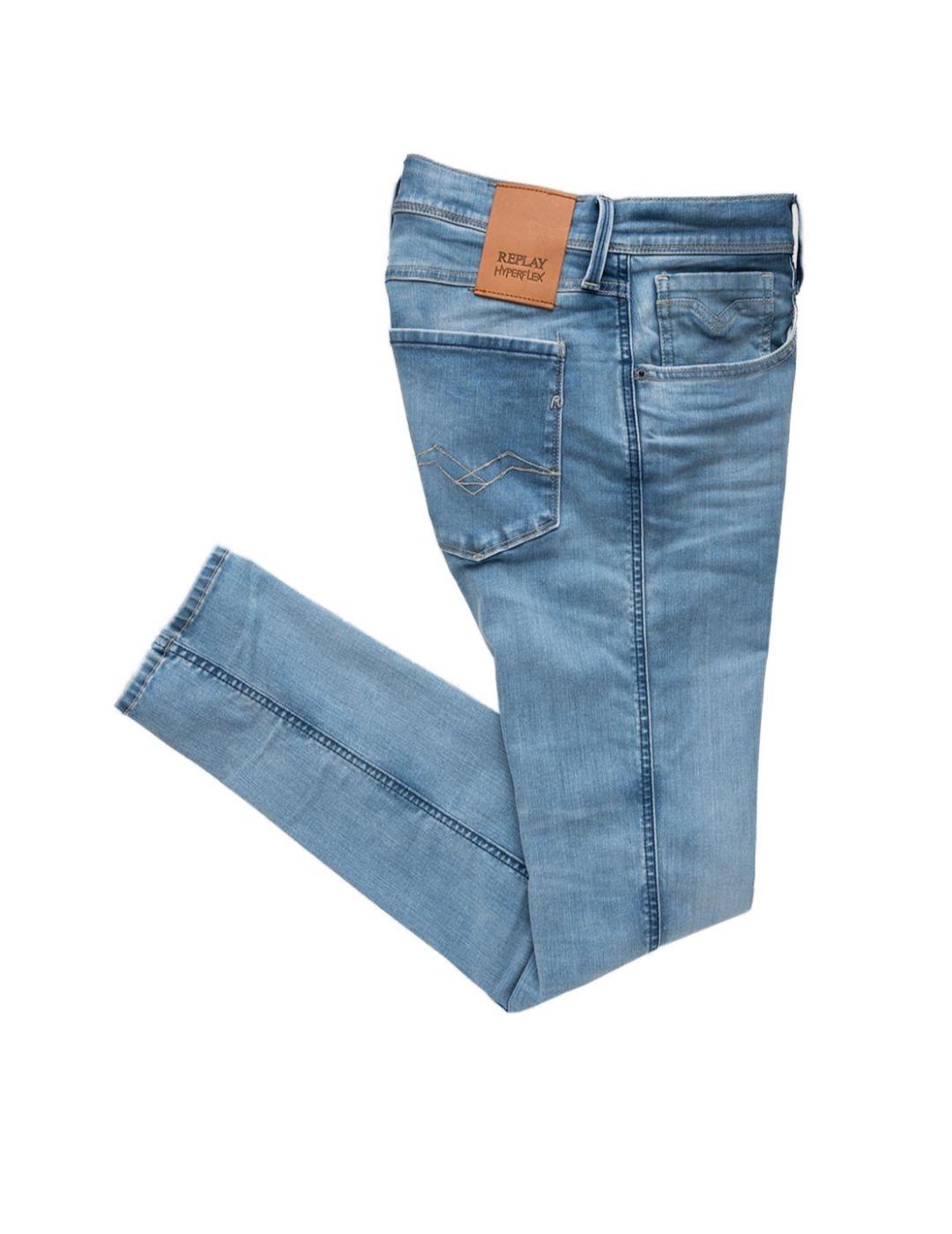 Vaquero Replay Hyperflex azul claro de hombre