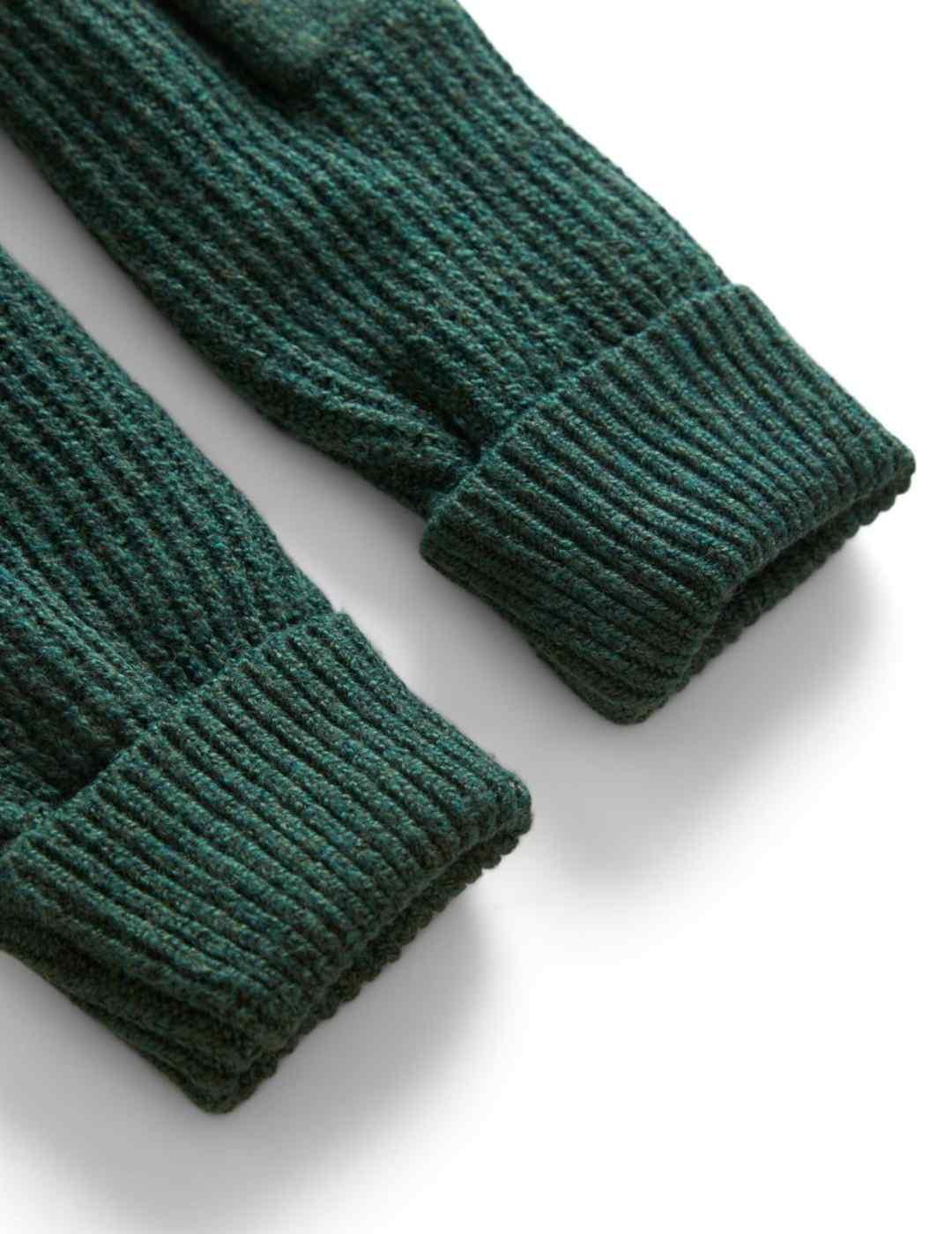 Manoplas Vila Della verde oscuro para mujer