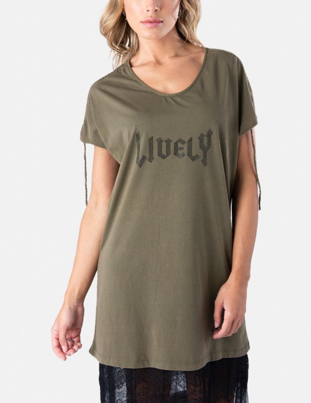 Vestido Animosa Lively verde para mujer -b