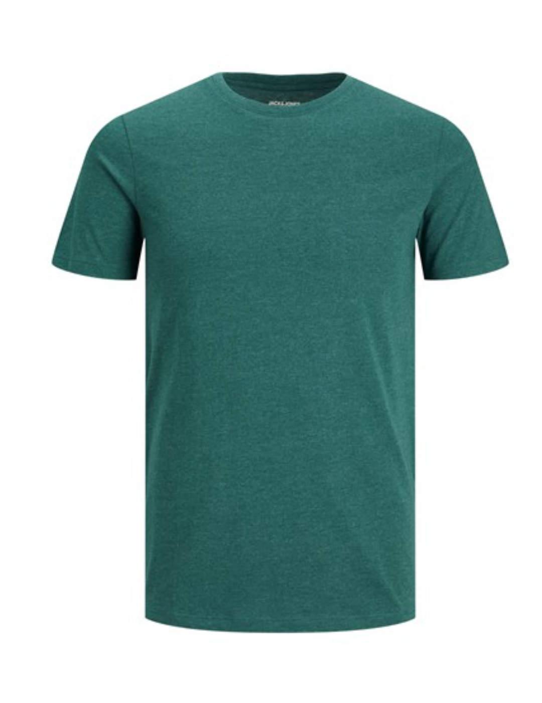 Camiseta Jack&Jones Organic verde manga corta para hombre