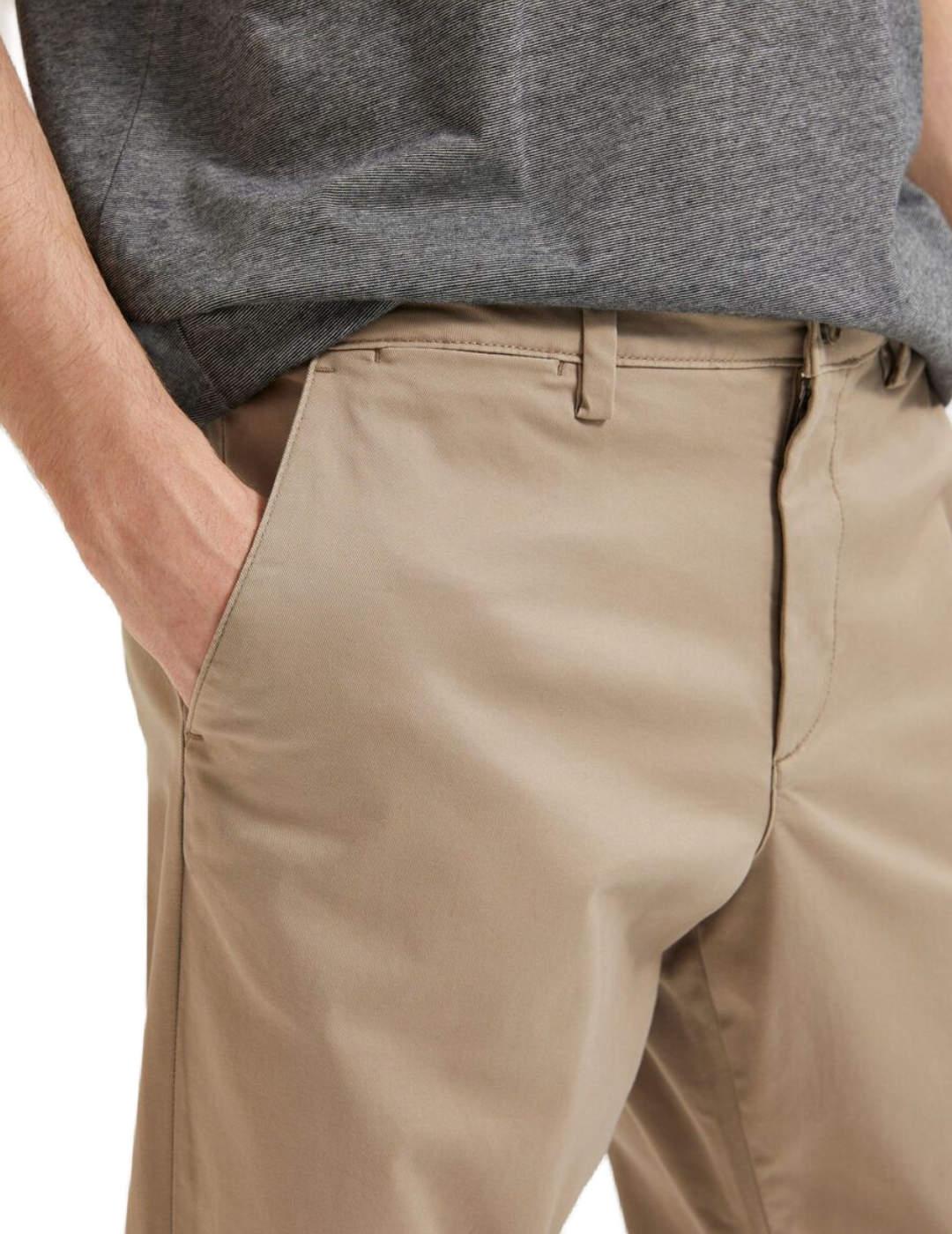 Chino Selected New Miles Noos 196 beige hombre-b