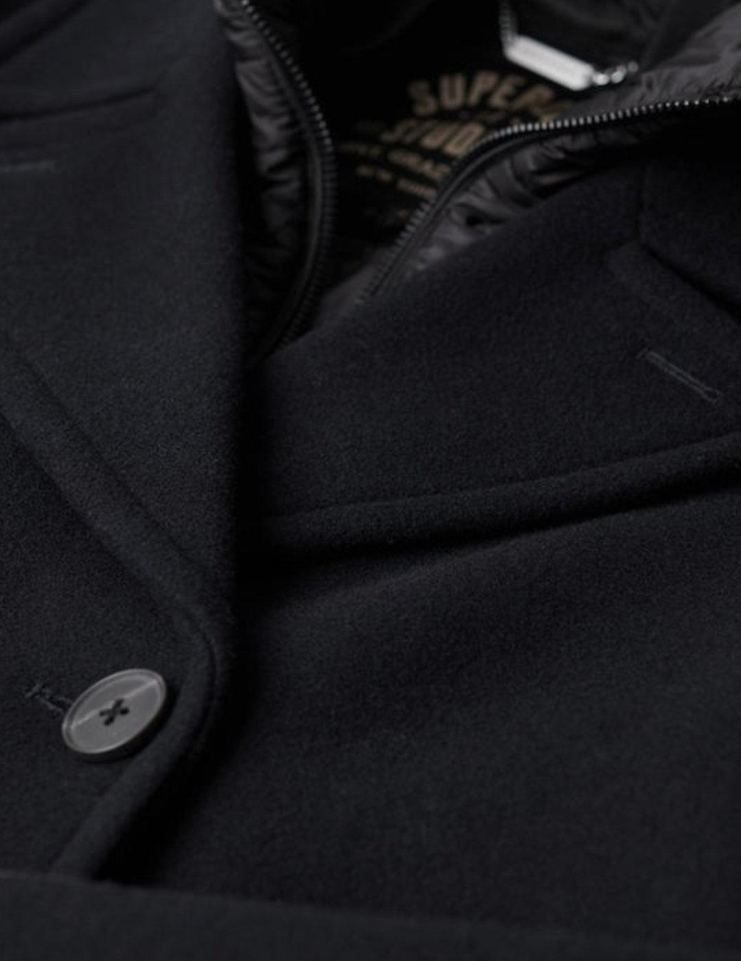 Chaqueta Superdry 2 en 1 marino para hombre