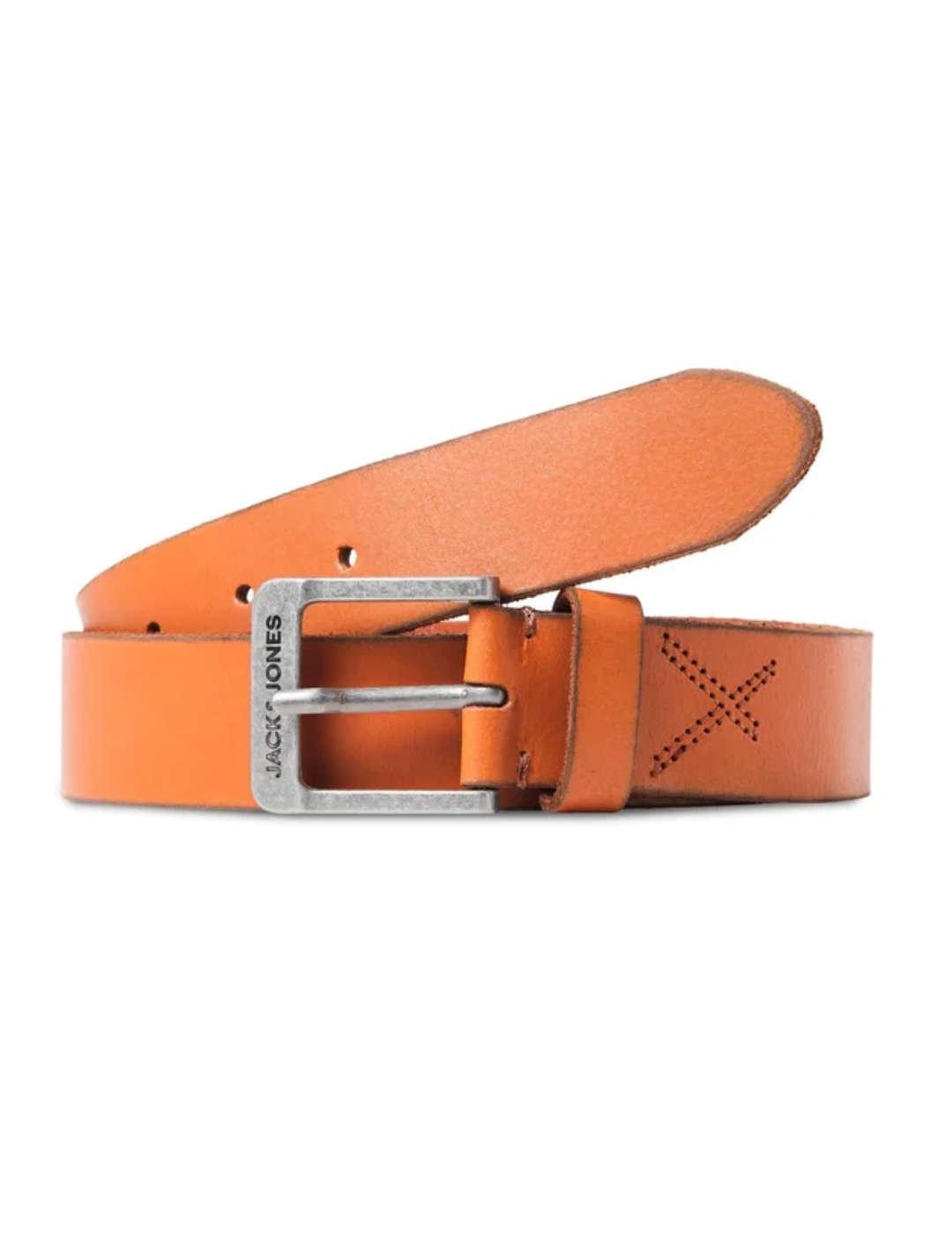 Cinturon Jack&Jones Rock camel para hombre-&