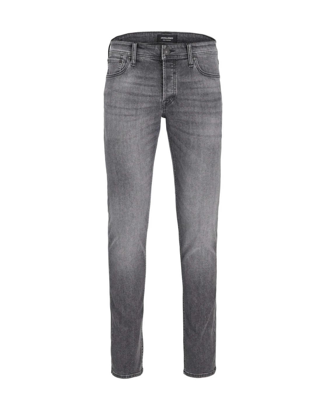 Pantalón vaquero Jack&Jones Glenn gris slim de hombre