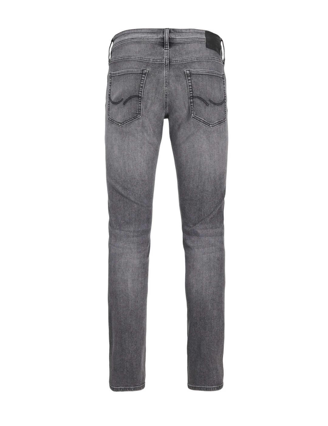 Pantalón vaquero Jack&Jones Glenn gris slim de hombre