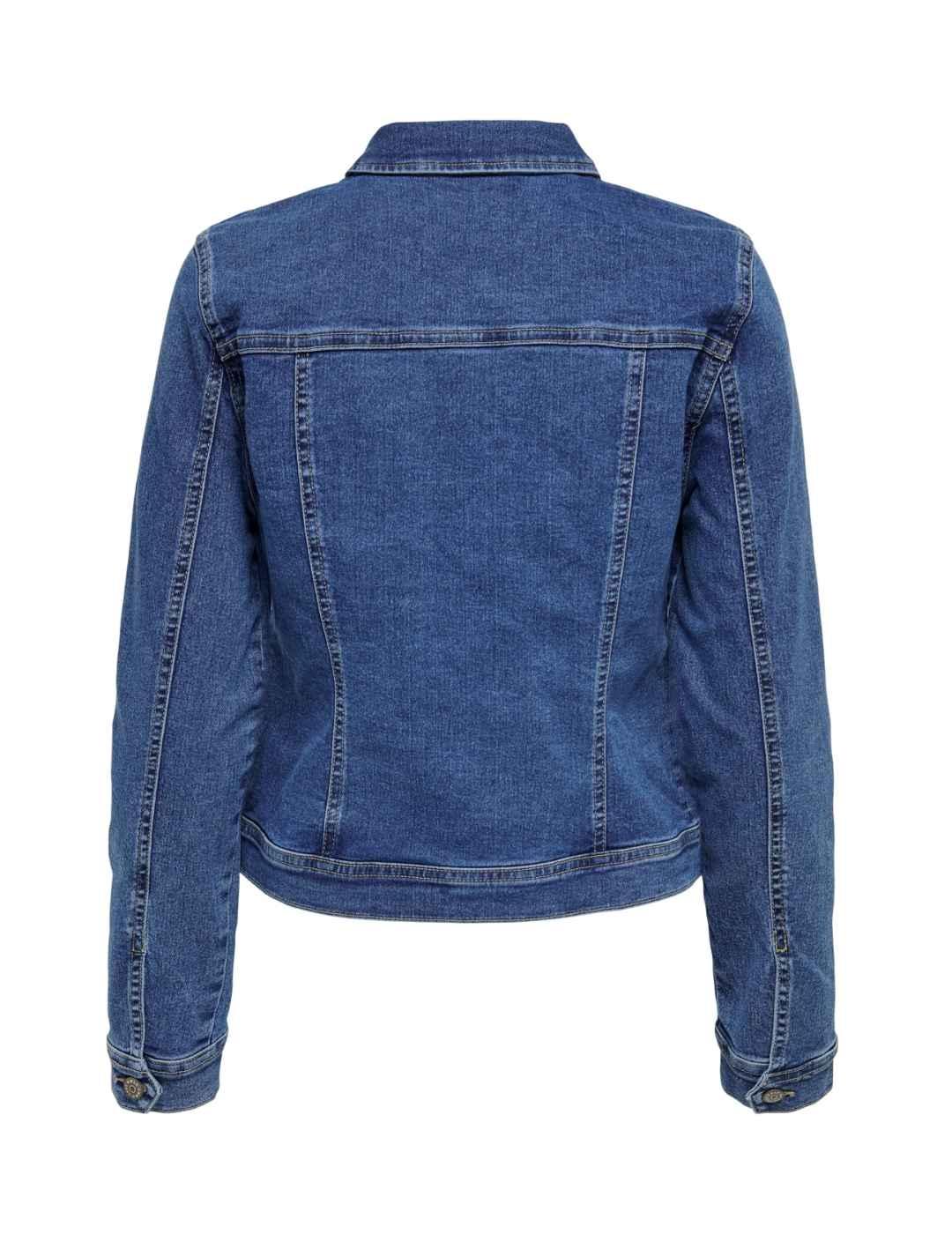Chaqueta Only vaquera azul medio Regular para mujer
