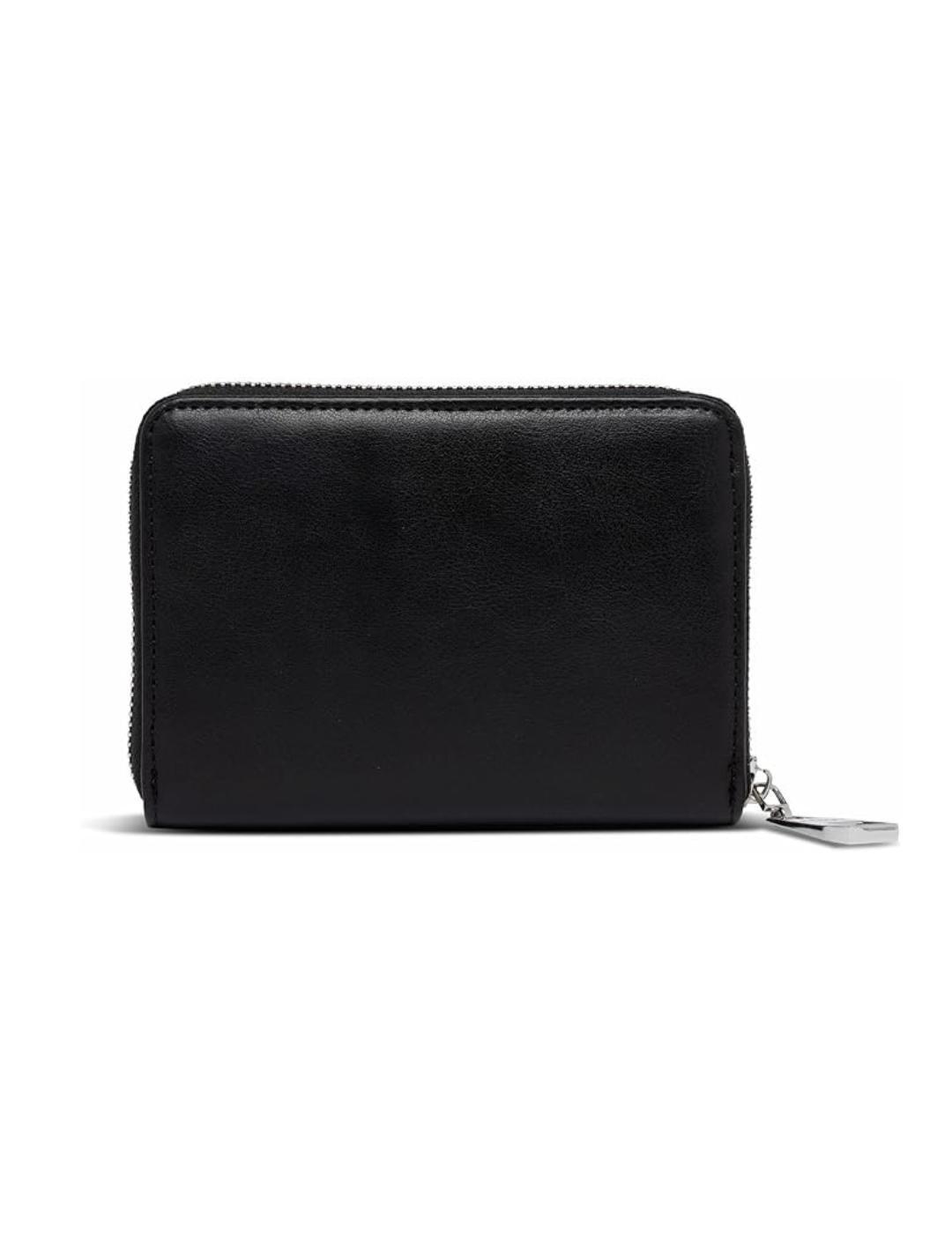 Cartera Replay negra mediana cierre cremallera para mujer