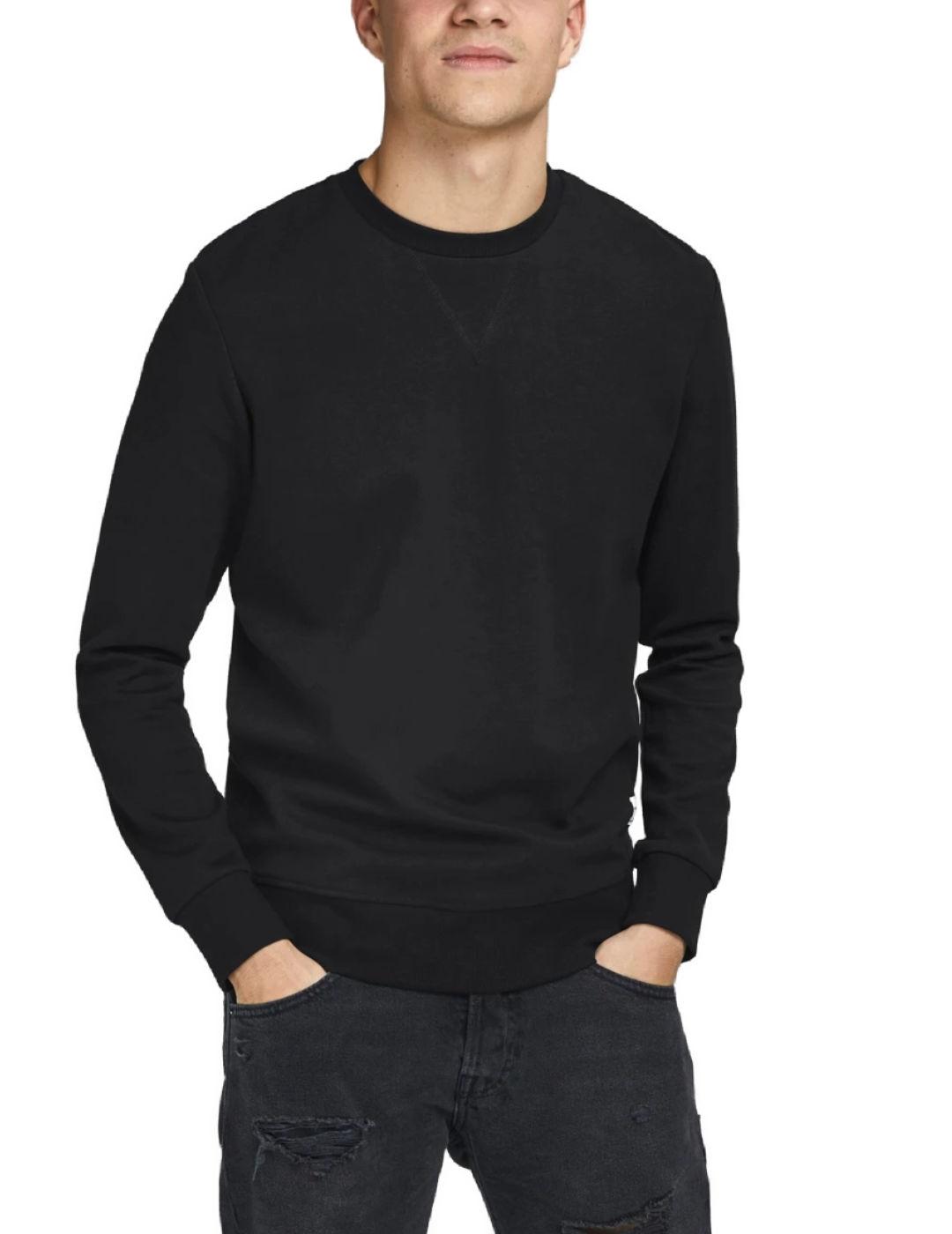 Sudadera Jack&Jones Basic negra para hombre