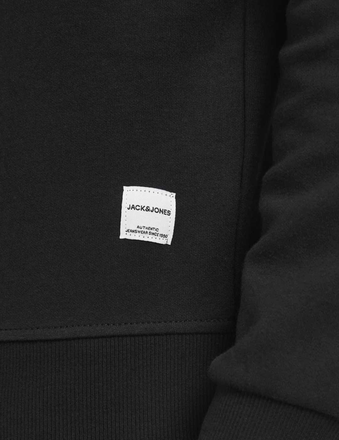 Sudadera Jack&Jones Basic negra para hombre