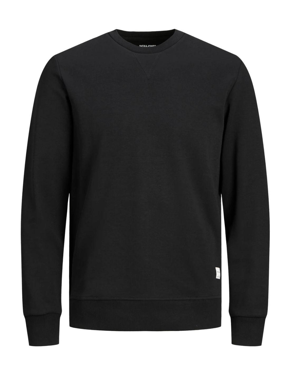 Sudadera Jack&Jones Basic negra para hombre