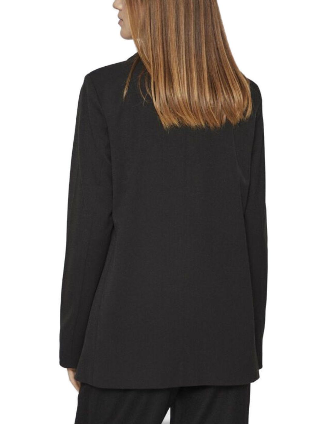 Chaqueta blazer Vila Arone negro loose fit para mujer