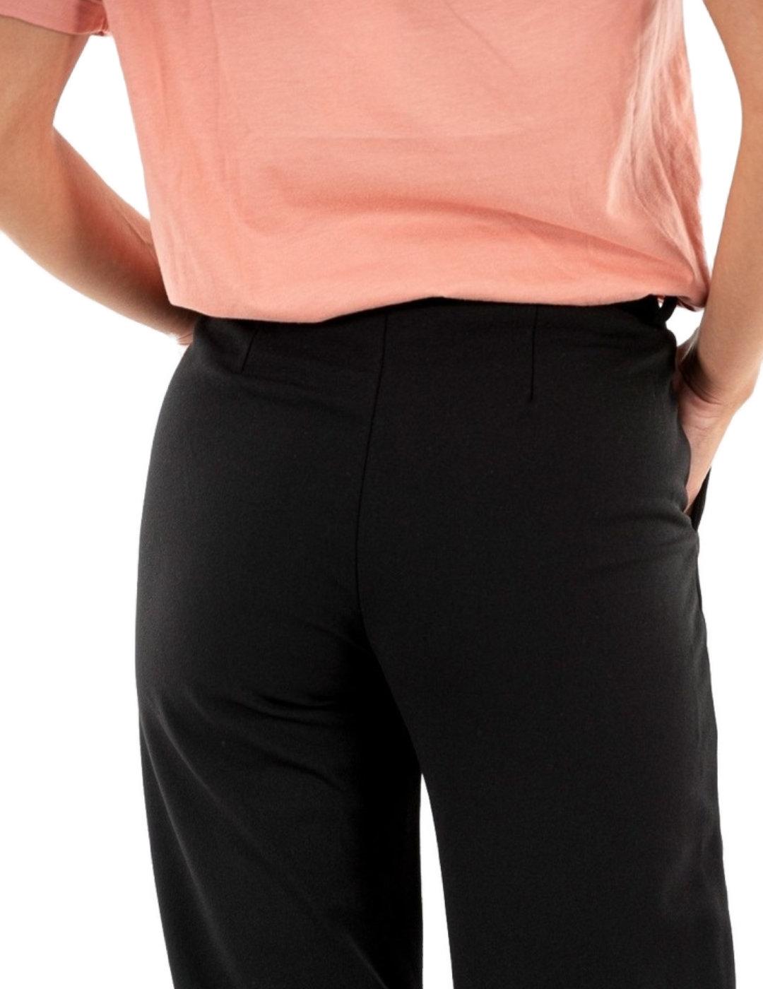 Pantalón Only Raffy recto negro de mujer-&