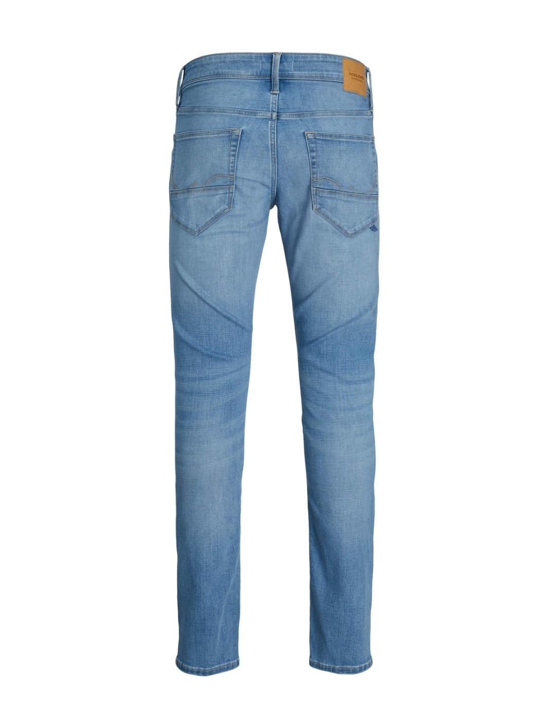 Pantalón vaquero Jack/df01Jones Glenn slim azul claro hombre
