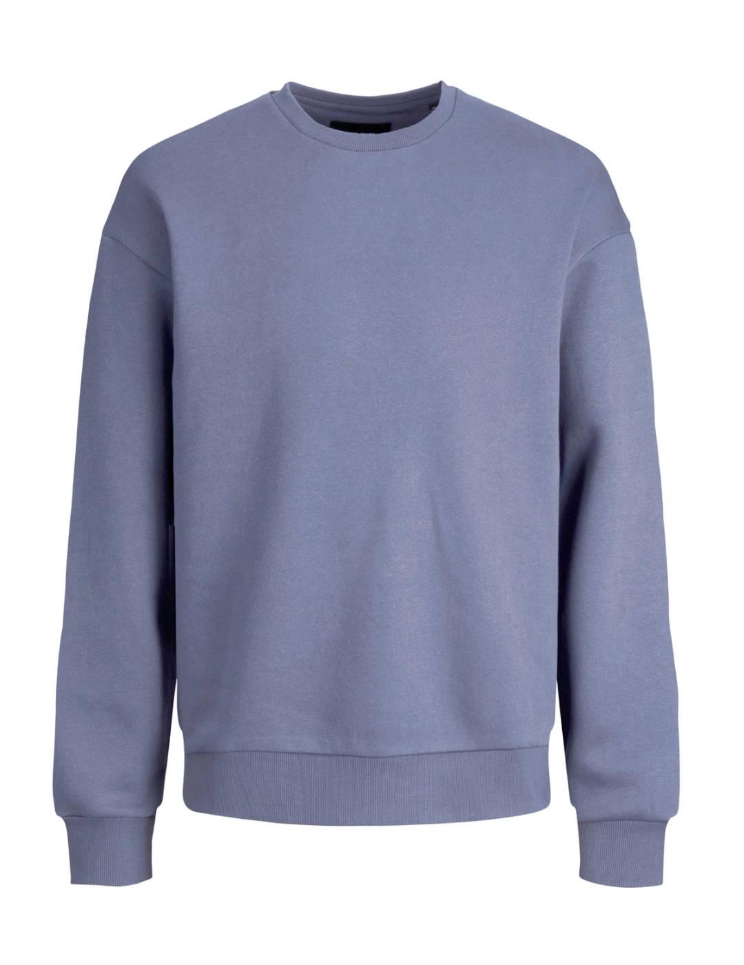 Sudadera Jack&Jones Estar azul sin capucha para hombre