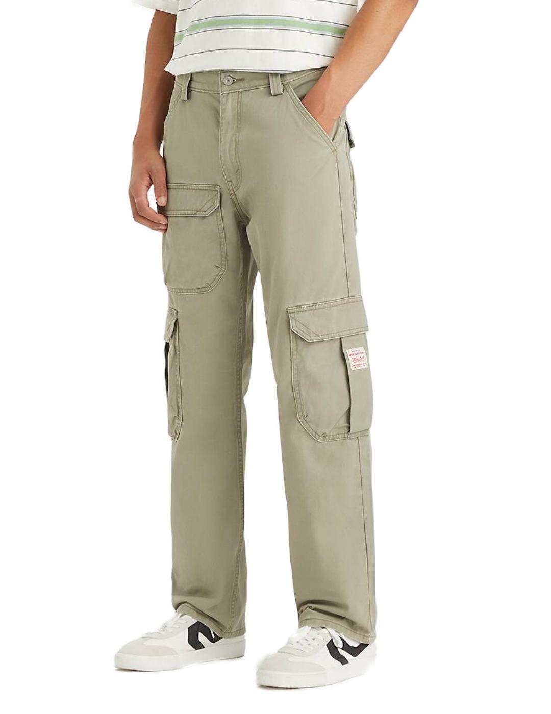 Pantalón Levi's Cargo Loose  verde para hombre-$