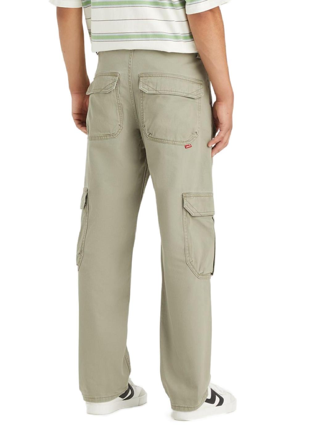 Pantalón Levi's Cargo Loose  verde para hombre-$